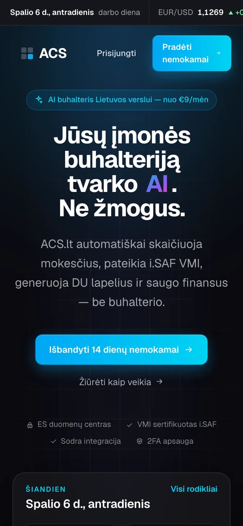 acs.lt telefone